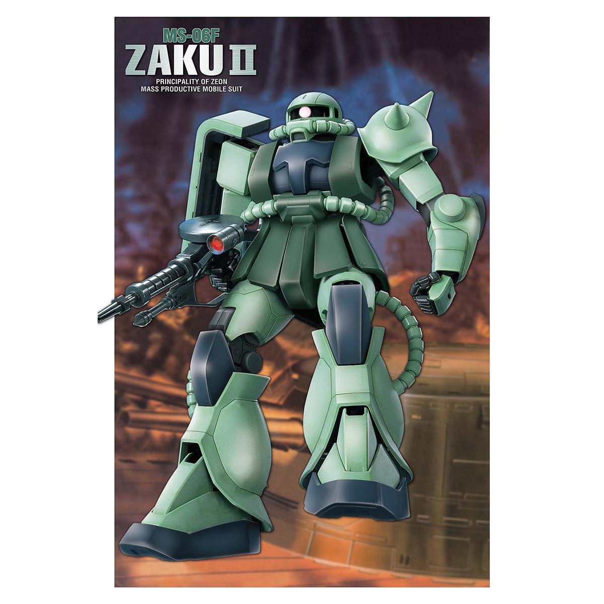 FG 1/144 MS－06F ザクII | GUNDAM Official Website