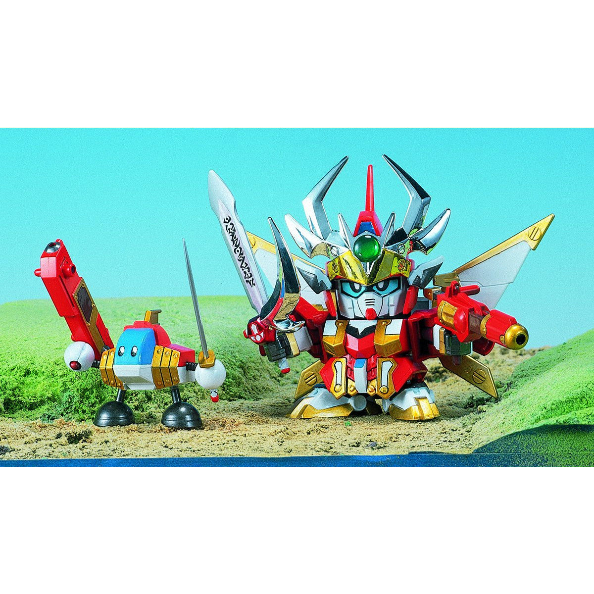 SDガンダムフルカラー 超将軍天地頑駄無 BB戦士 128 天地頑駄無 | GUNDAM Official Website