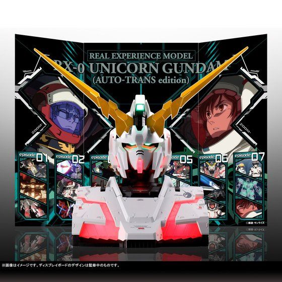 REAL EXPERIENCE MODEL RX-0 ユニコーンガンダム REAL EXPERIENCE MODEL RX-0 ユニコーンガンダム（AUTO-TRANS edition