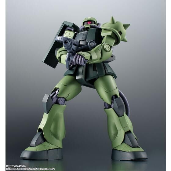 ROBOT魂 MS-06JC 陸戦型ザクII JC型 ver. ROBOT魂 ＜SIDE MS＞ MS-06JC 陸戦型ザクII JC型 ver. A.N.I.M.E.