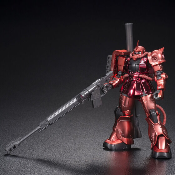 MG 1/100 シャア専用ザクver.2.0　メタリックカラー塗装済み完成品 HG 1/144 シャア専用ザクII メタリックVer. | GUNDAM Official Website