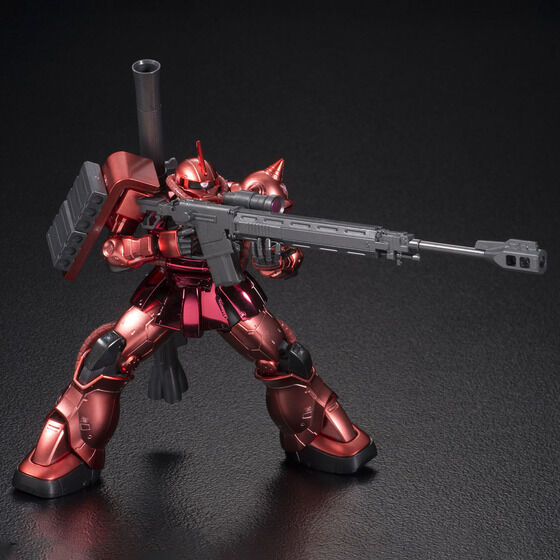 HG 1/144 シャア専用ザクII メタリックVer. | GUNDAM Official Website