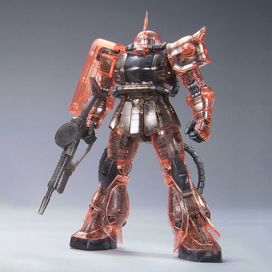 MG 1/100 シャア専用ザク Ver.2.0 クリアカラーバージョン | GUNDAM