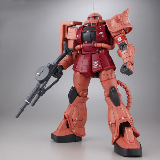1/48 メガサイズモデル シャア専用ザク Ver.GFT | GUNDAM Official Website
