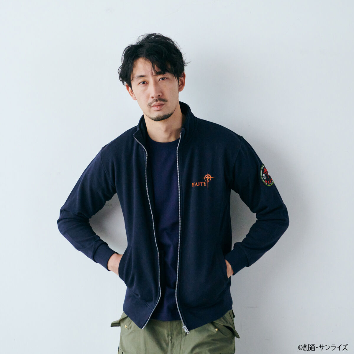 『機動戦士ガンダム 閃光のハサウェイ』TRACK JACKET MAFTY STRICT-G.ARMS『機動戦士ガンダム 閃光のハサウェイ』スタンドジップ