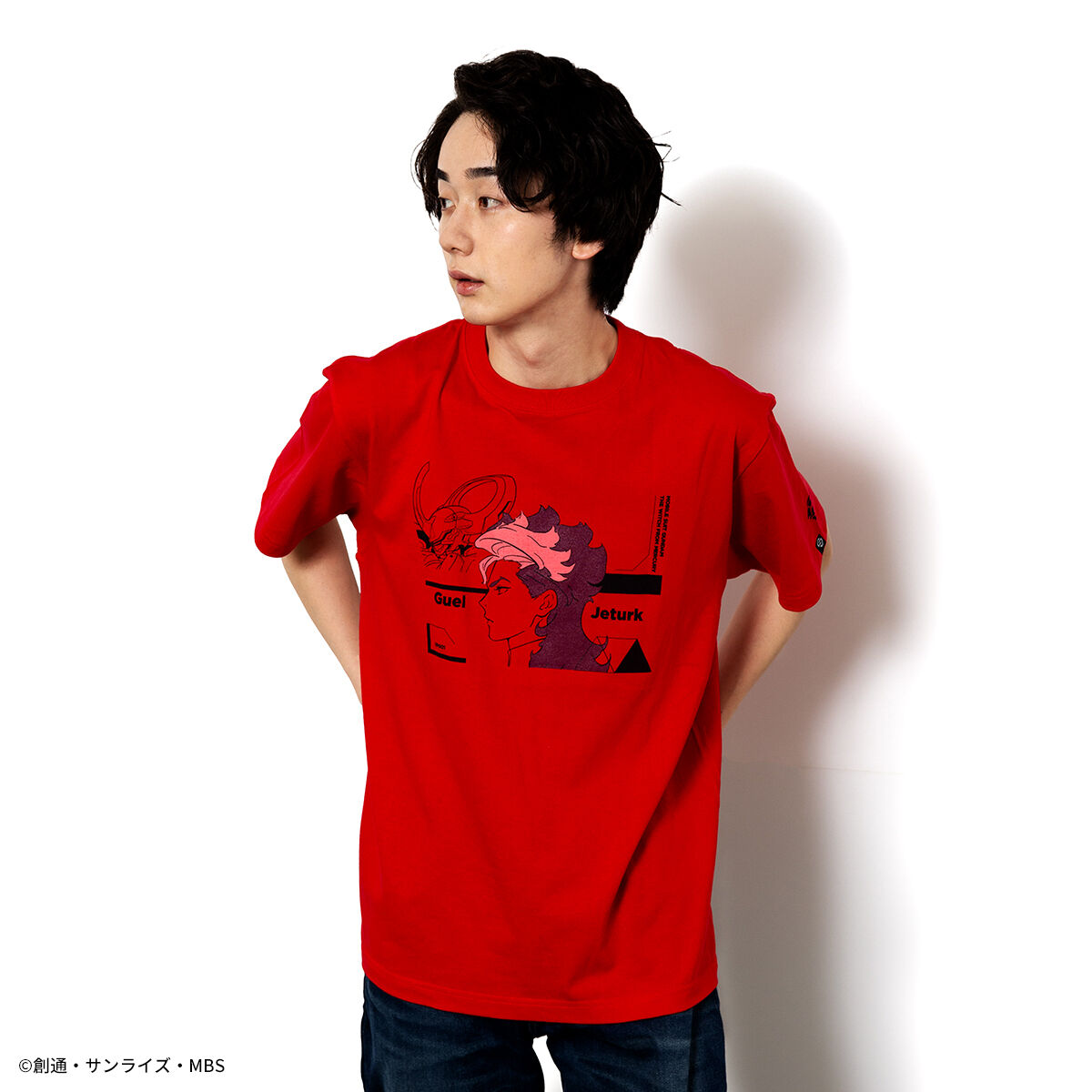 STRICT-G『機動戦士ガンダム 水星の魔女』Tシャツ グエル・ジェターク 