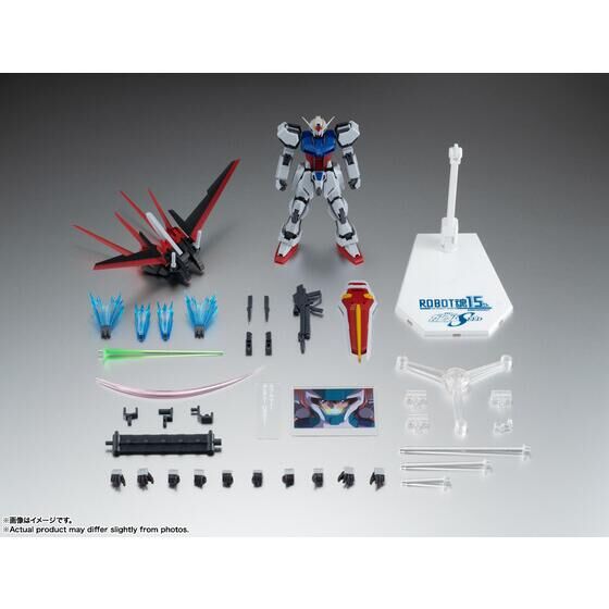 ROBOT魂 GAT-X105＋AQM/E-X01 エールストライクガンダム ROBOT魂 ＜SIDE MS＞ GAT-X105+AQM/E-X01 エールストライクガンダム