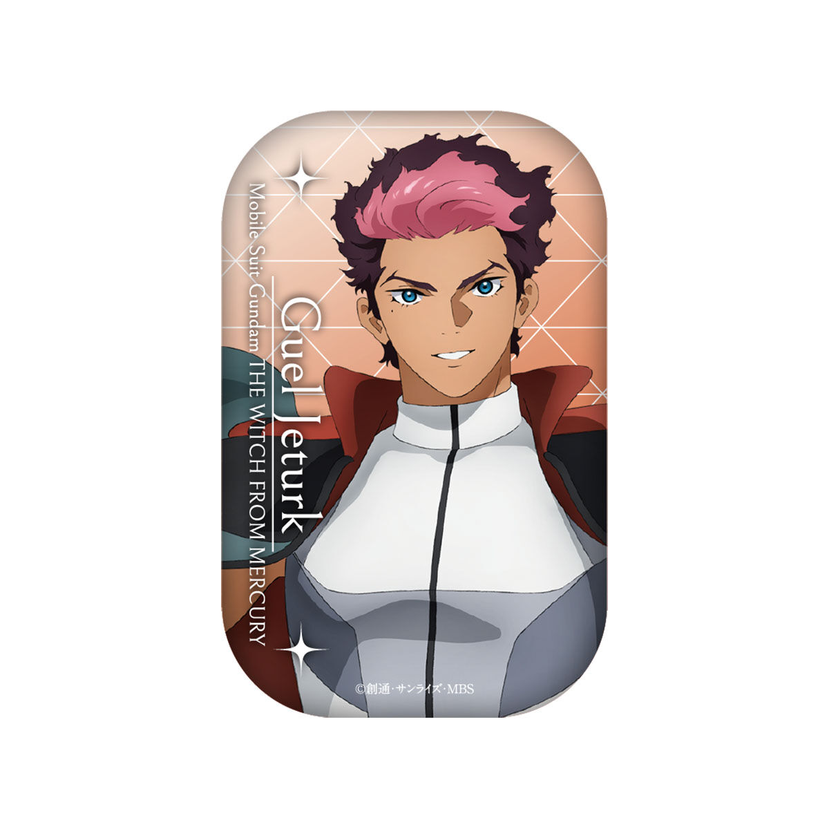 機動戦士ガンダム 水星の魔女 キャラポップストア スクエア缶バッジ 