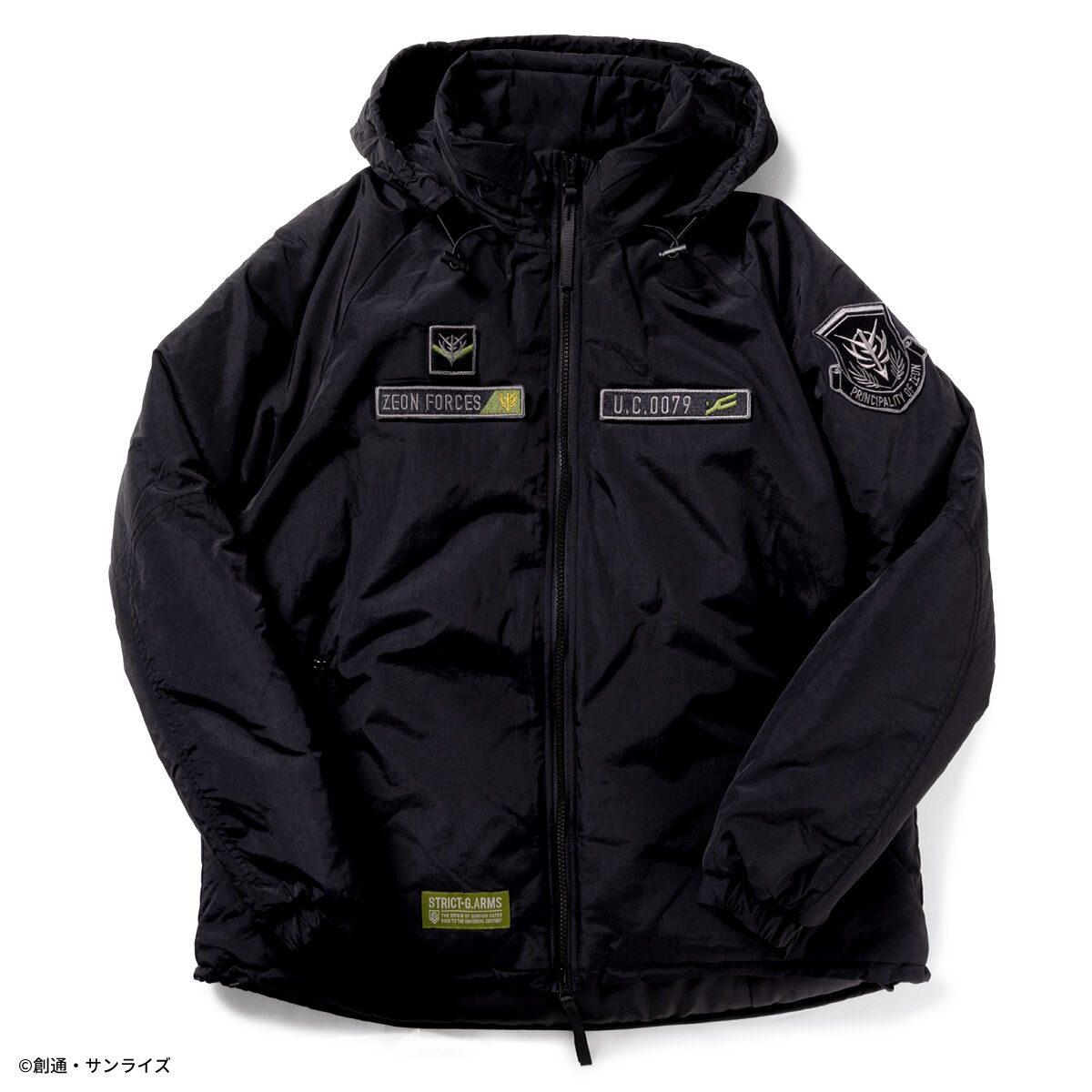 美品☆G.GUAGLIANONE☆ミリタリーブルゾン☆S☆黒☆早い者勝ち 1000202795_2_204d995dc8.jpg