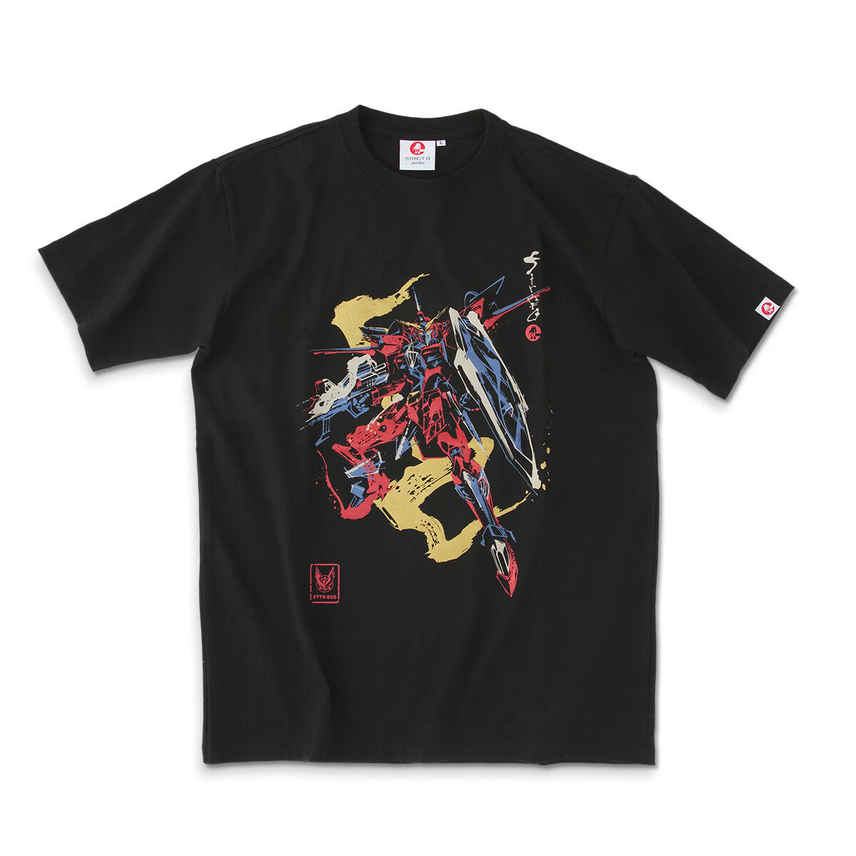 STRICT-G JAPAN『機動戦士ガンダムSEED FREEDOM』Tシャツ 筆絵風