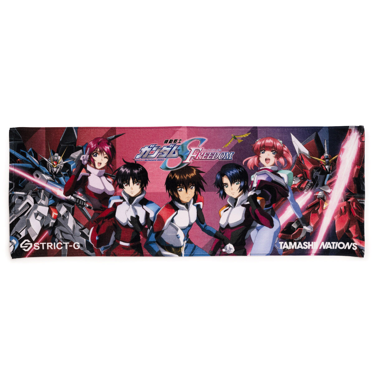 ガンダムSEED　FREEDOM 　魂ストア　タオル　未使用品 STRICT-G×TAMASHII NATIONS『機動戦士ガンダムSEED FREEDOM』タオル