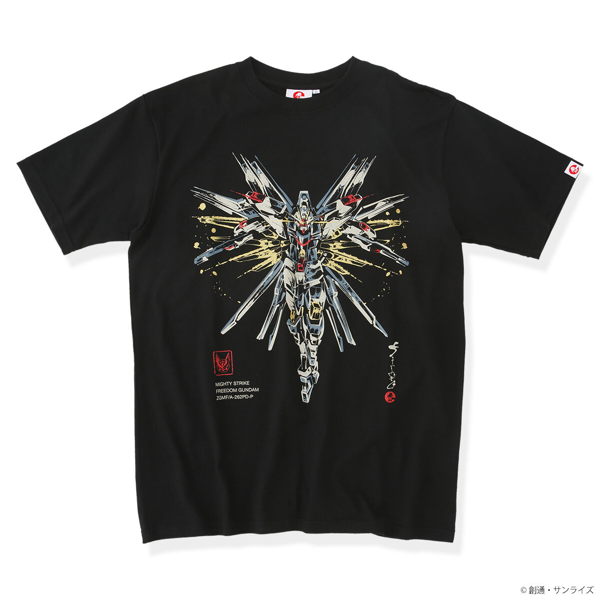【ラス１】STRICT-G　ストライクフリーダムガンダム弐式 Tシャツ Mサイズ STRICT-G JAPAN『機動戦士ガンダムSEED FREEDOM』Tシャツ マイティー