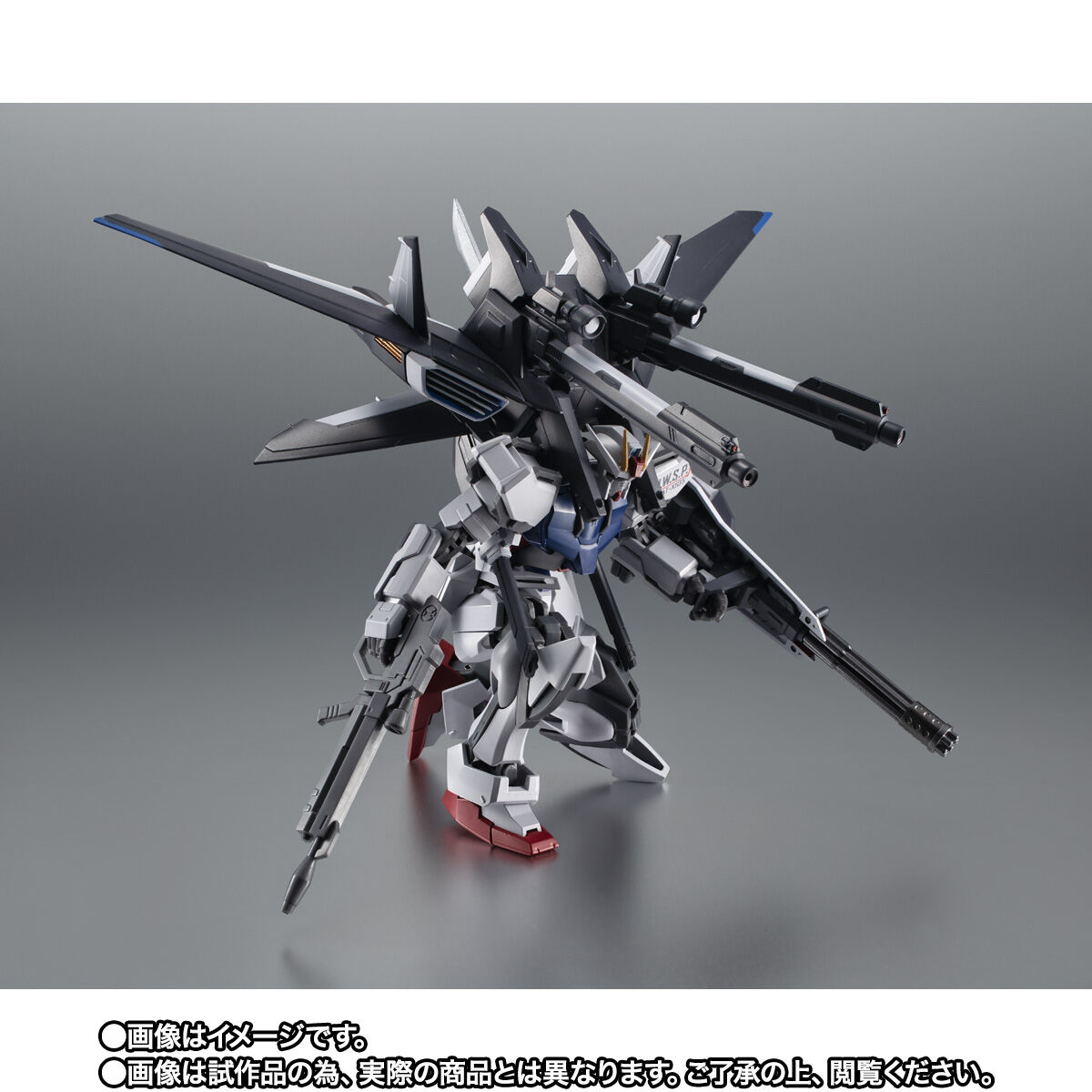 L BUILD GAT-X105 ストライクガンダム ROBOT魂 ＜SIDE MS＞ GAT-X105 ストライクガンダム（再生機）＋I
