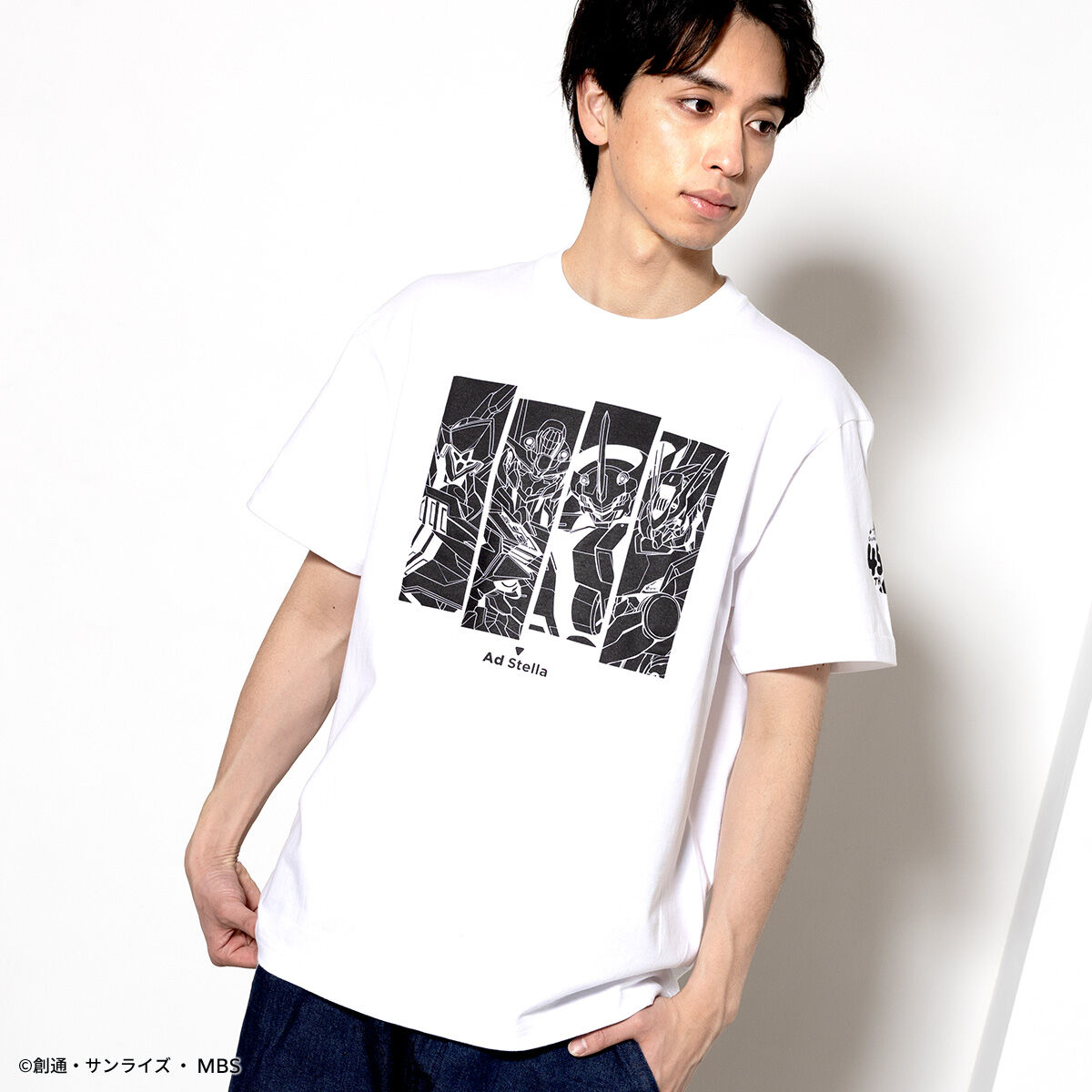 STRICT-G『機動戦士ガンダム 水星の魔女』Tシャツ45周年 MS柄 | GUNDAM