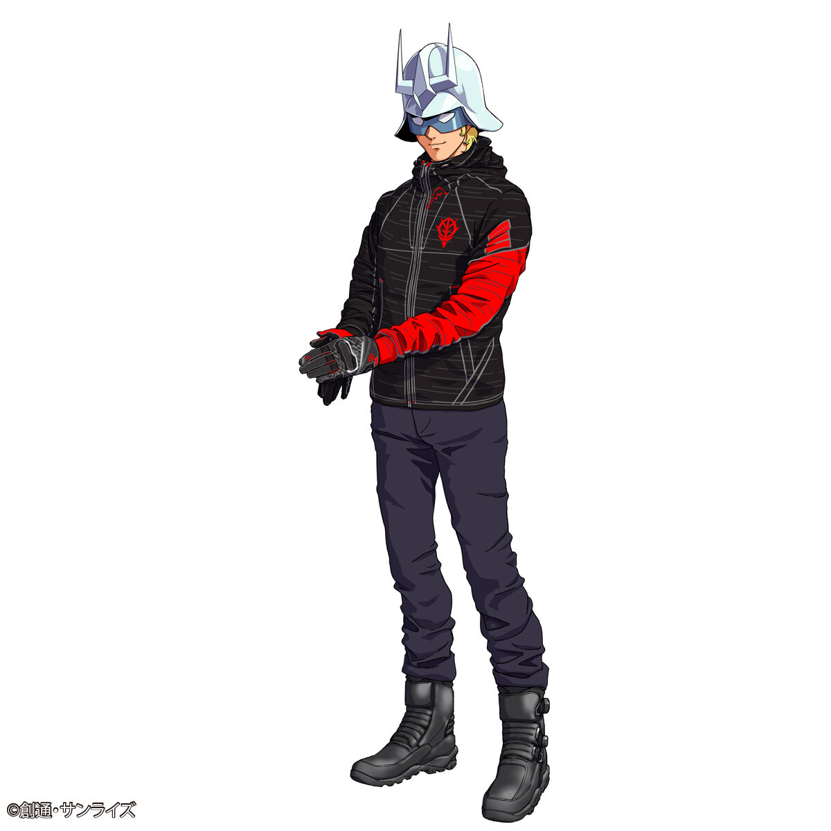 STRICT-G KUSHITANI『機動戦士ガンダム』REBRO HOODIE REDCOMET