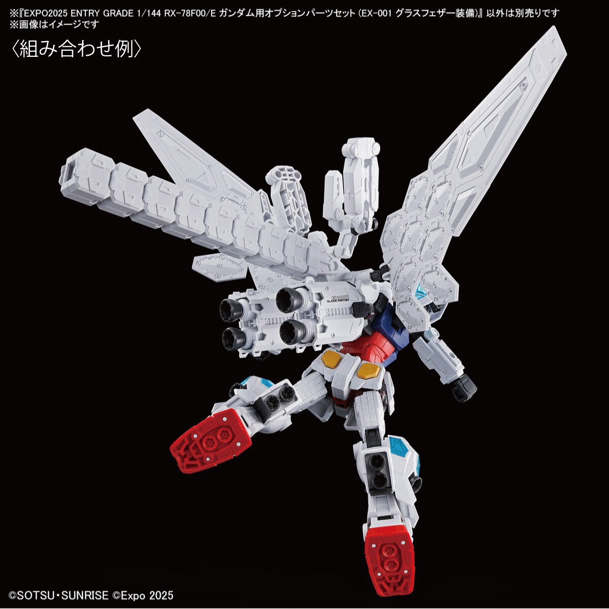 EXPO2025 ENTRY GRADE 1/144 RX-78F00/E ガンダム用オプション
