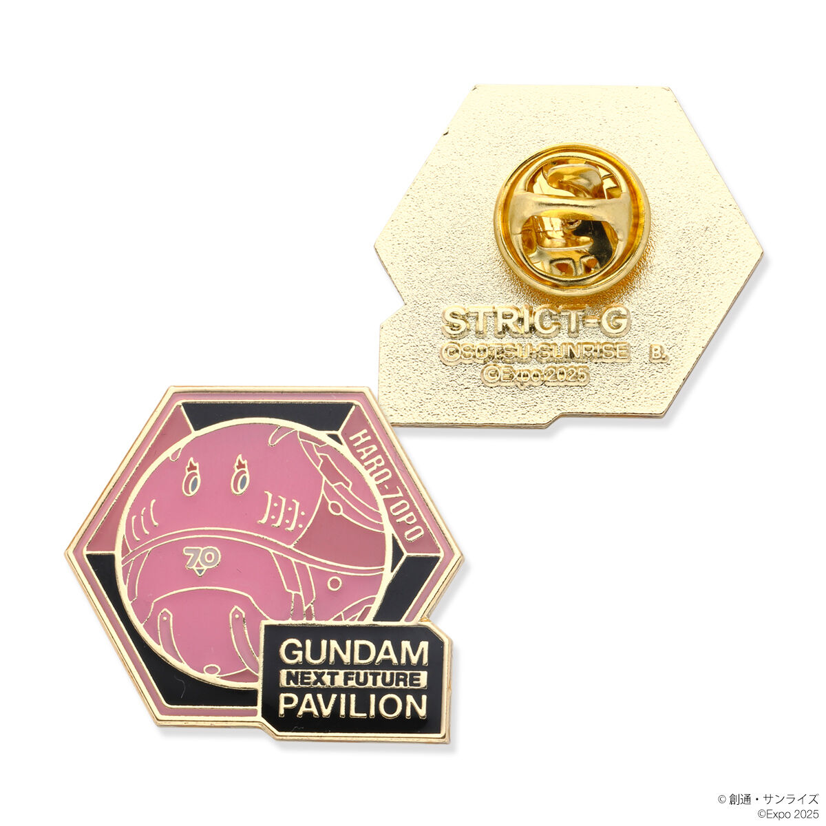 STRICT-G『GUNDAM NEXT FUTURE PAVILION』ピンズ HALO-7OPO | GUNDAM