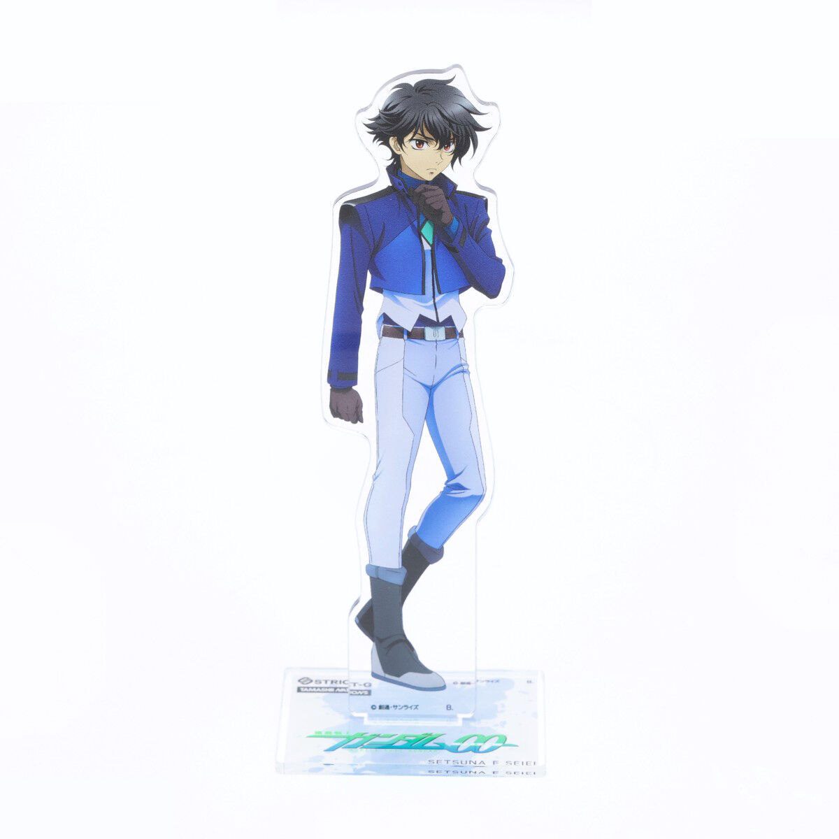 ガンダム00 刹那 F セイエイ 缶バッジ namco ナムコ SEGA セガ STRICT-G TAMASHII NATIONS『機動戦士ガンダム00』アクリルスタンド