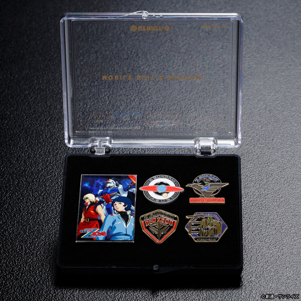 STRICT-G『機動戦士Zガンダム』ピンズセット | GUNDAM Official Website