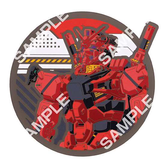 フラットガシャポン】ガンダムシリーズ クリアラバーコースター～機動