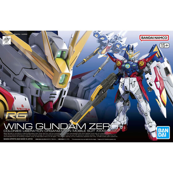 RG 1/144 ウイングガンダムゼロ | GUNDAM Official Website