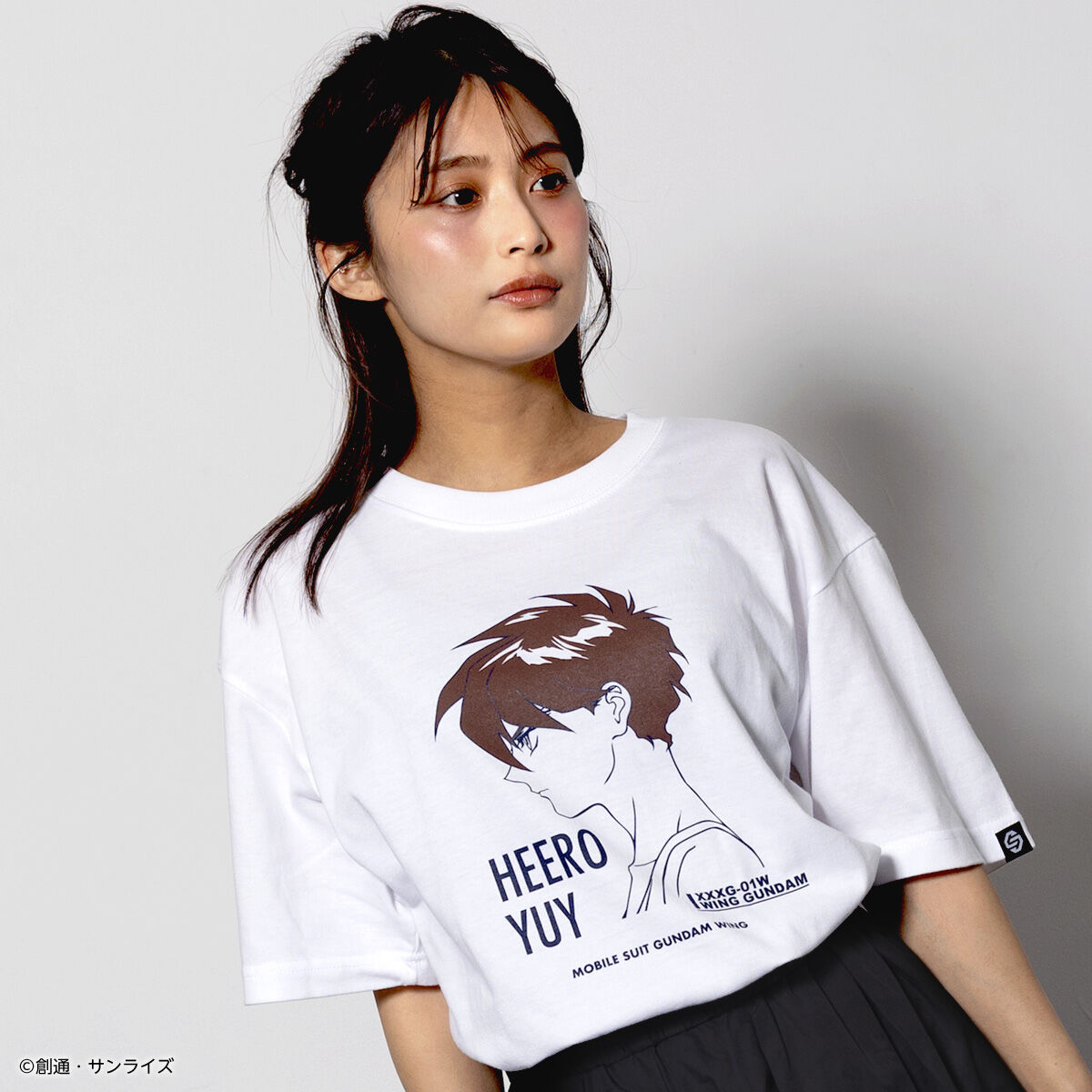 STRICT-G『新機動戦記ガンダムW』Tシャツ ヒイロ・ユイ横顔 | GUNDAM