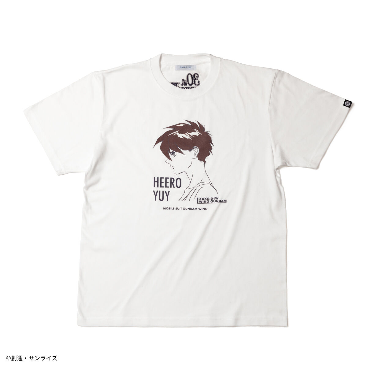 STRICT-G『新機動戦記ガンダムW』Tシャツ ヒイロ・ユイ横顔 | GUNDAM