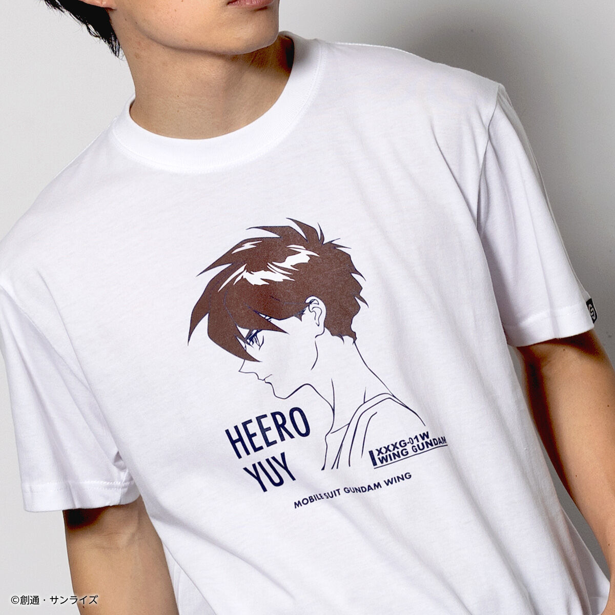 STRICT-G『新機動戦記ガンダムW』Tシャツ ヒイロ・ユイ横顔 | GUNDAM