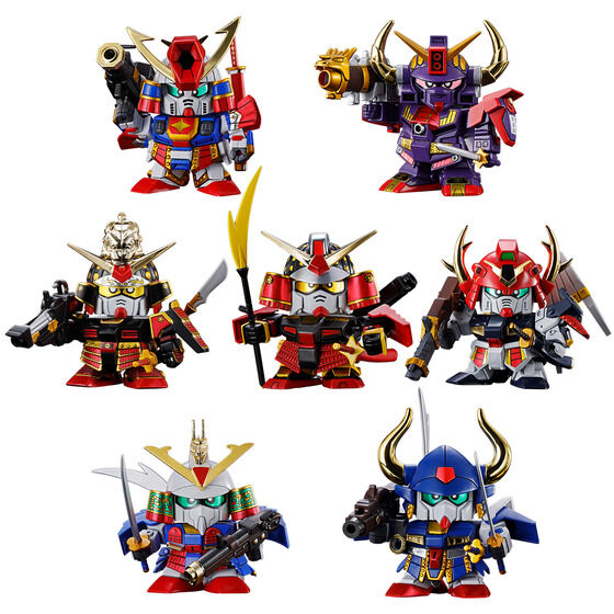 【新品・未使用・限定モデル】SDガンダムBB戦士 武者七人衆セット SDガンダムBB戦士 武者七人衆セット | GUNDAM Official Website