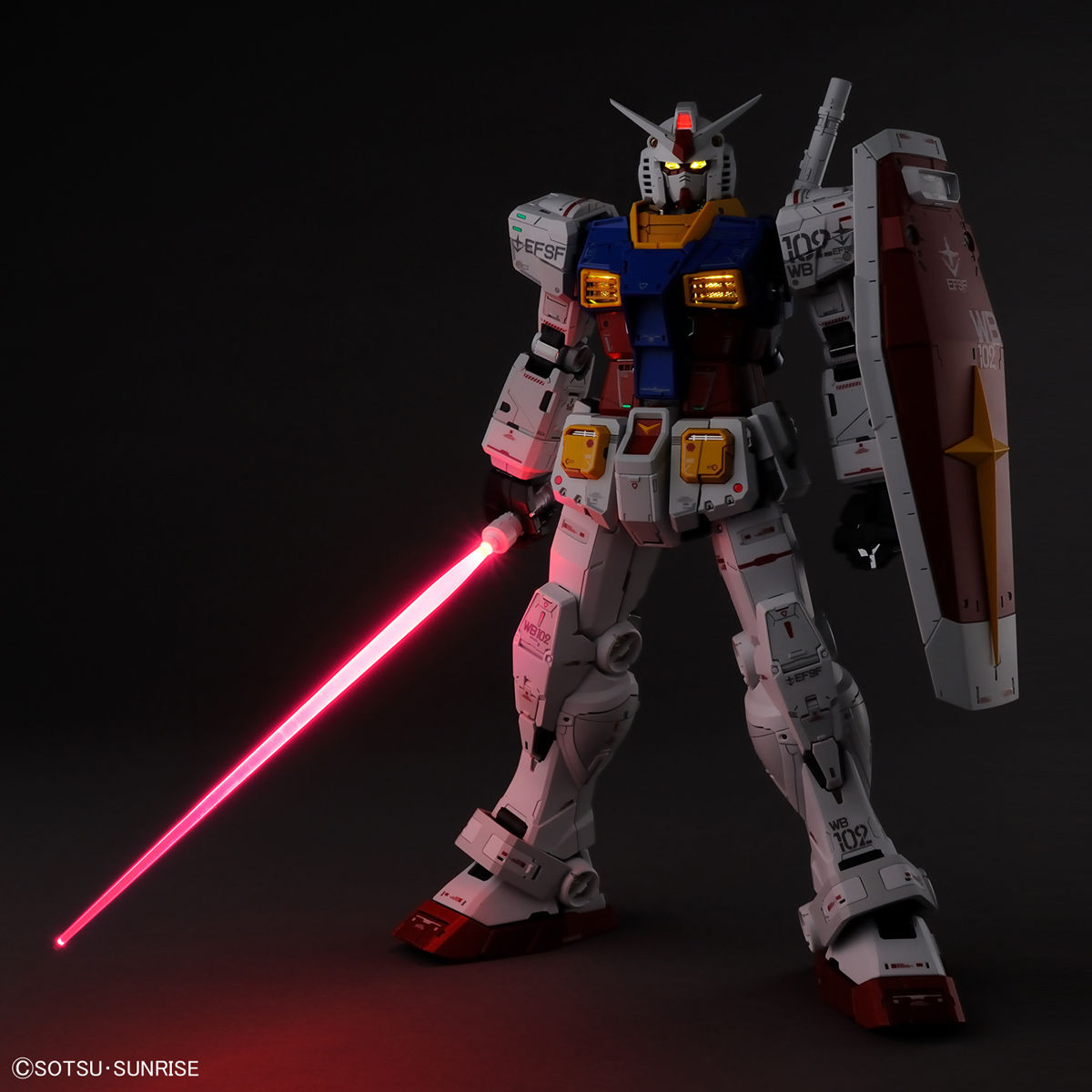 RX-78-2 ガンダム PG 1/60 LED搭載 PG UNLEASHED 1/60 RX-78-2 ガンダム | GUNDAM Official