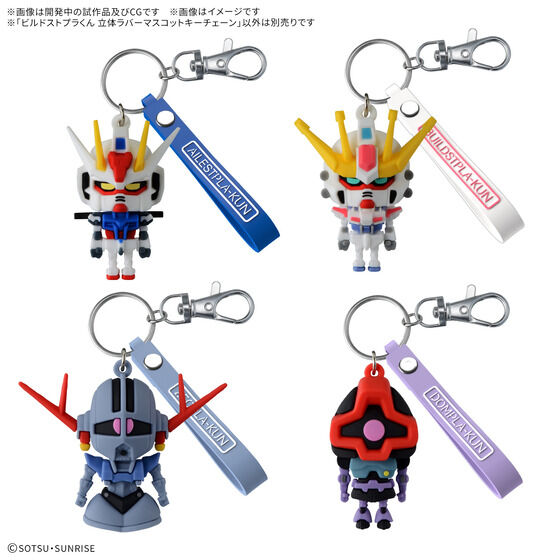 ビルドストプラくん 立体ラバーマスコットキーチェーン | GUNDAM
