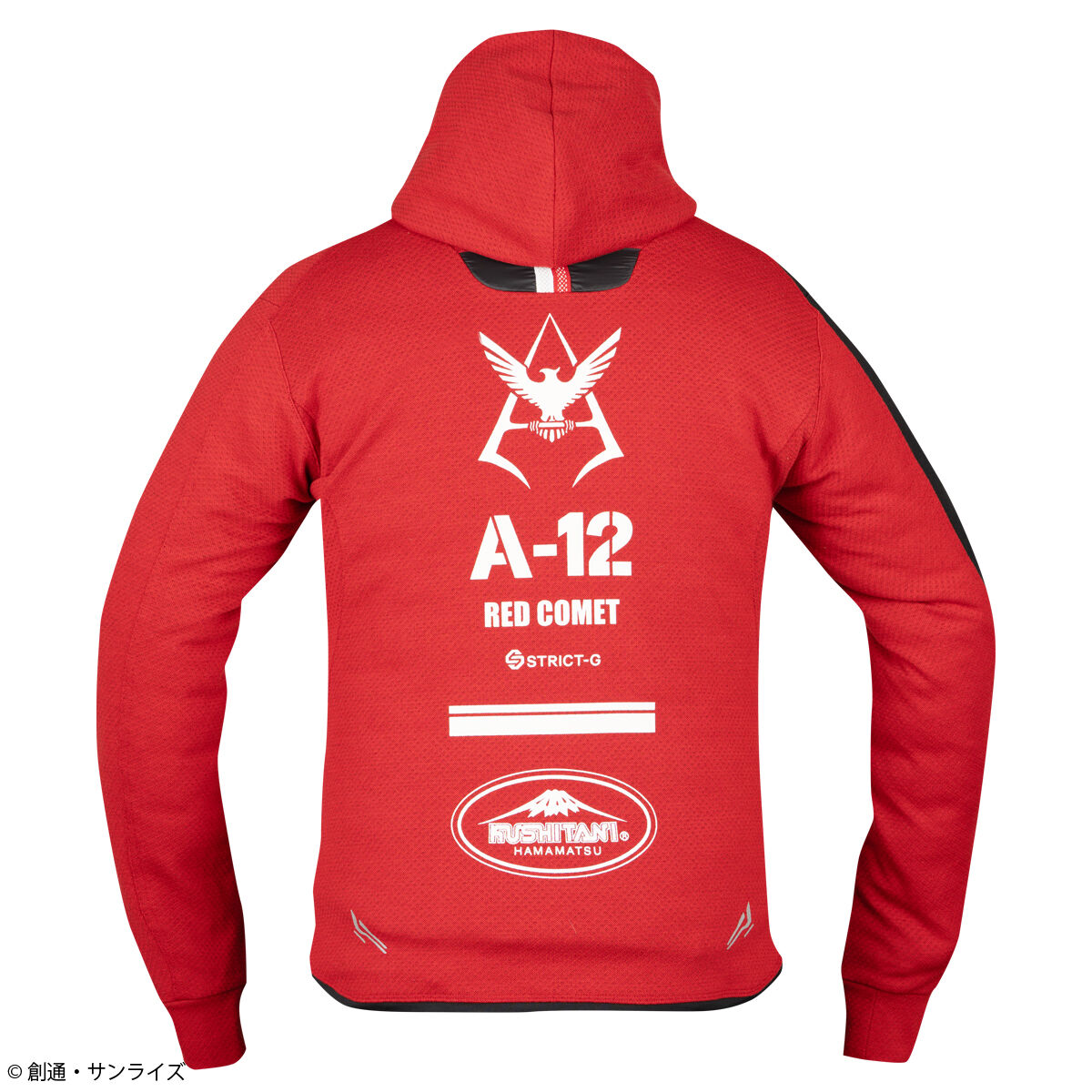 STRICT-G KUSHITANI コラボ　限定 パーカー レッド限定新品 STRICT-G KUSHITANI『機動戦士ガンダム』REBRO HOODIE RED COMET R26