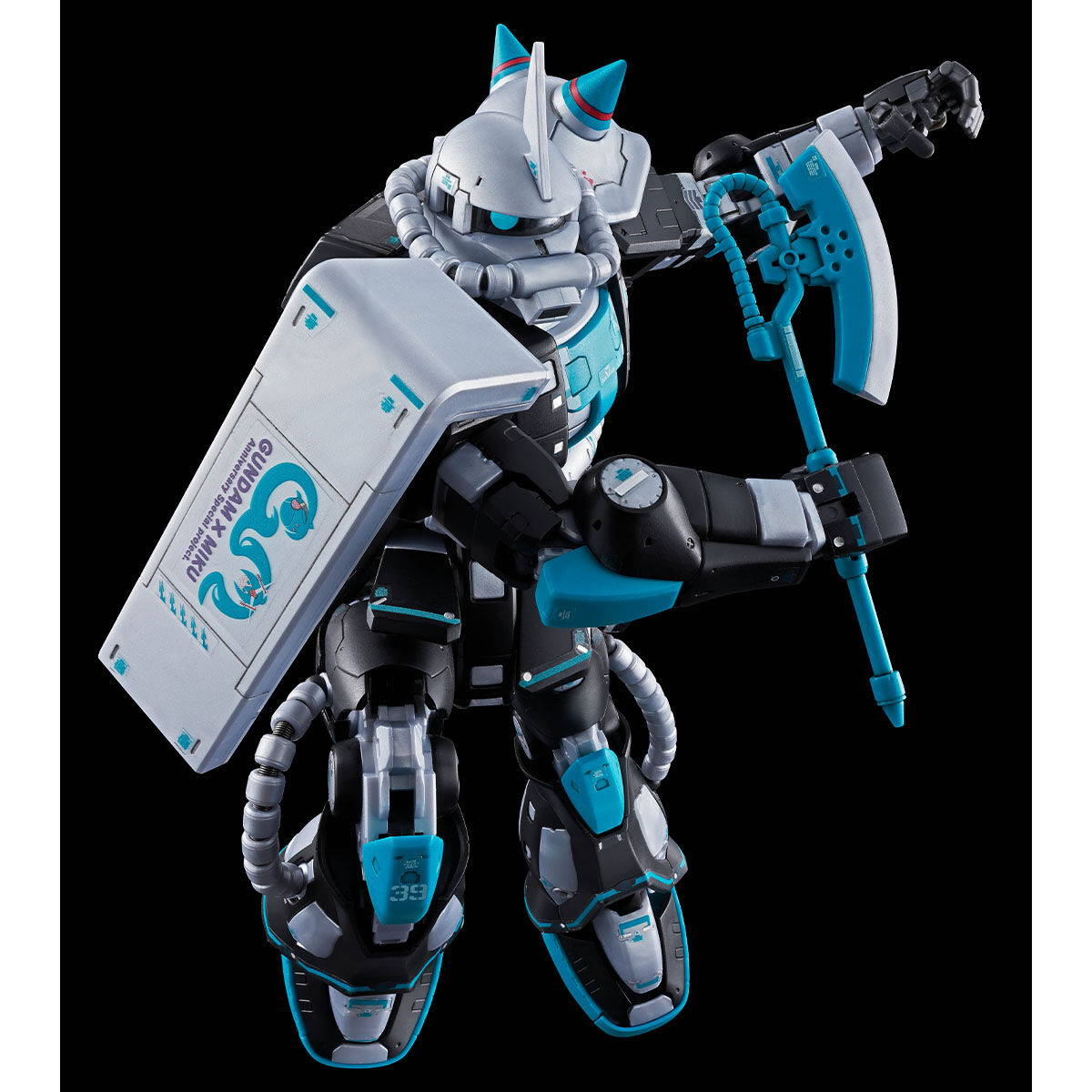抽選販売】RG 1/144 MS-06S ザクII [初音ミクVer.]【再販】 | GUNDAM
