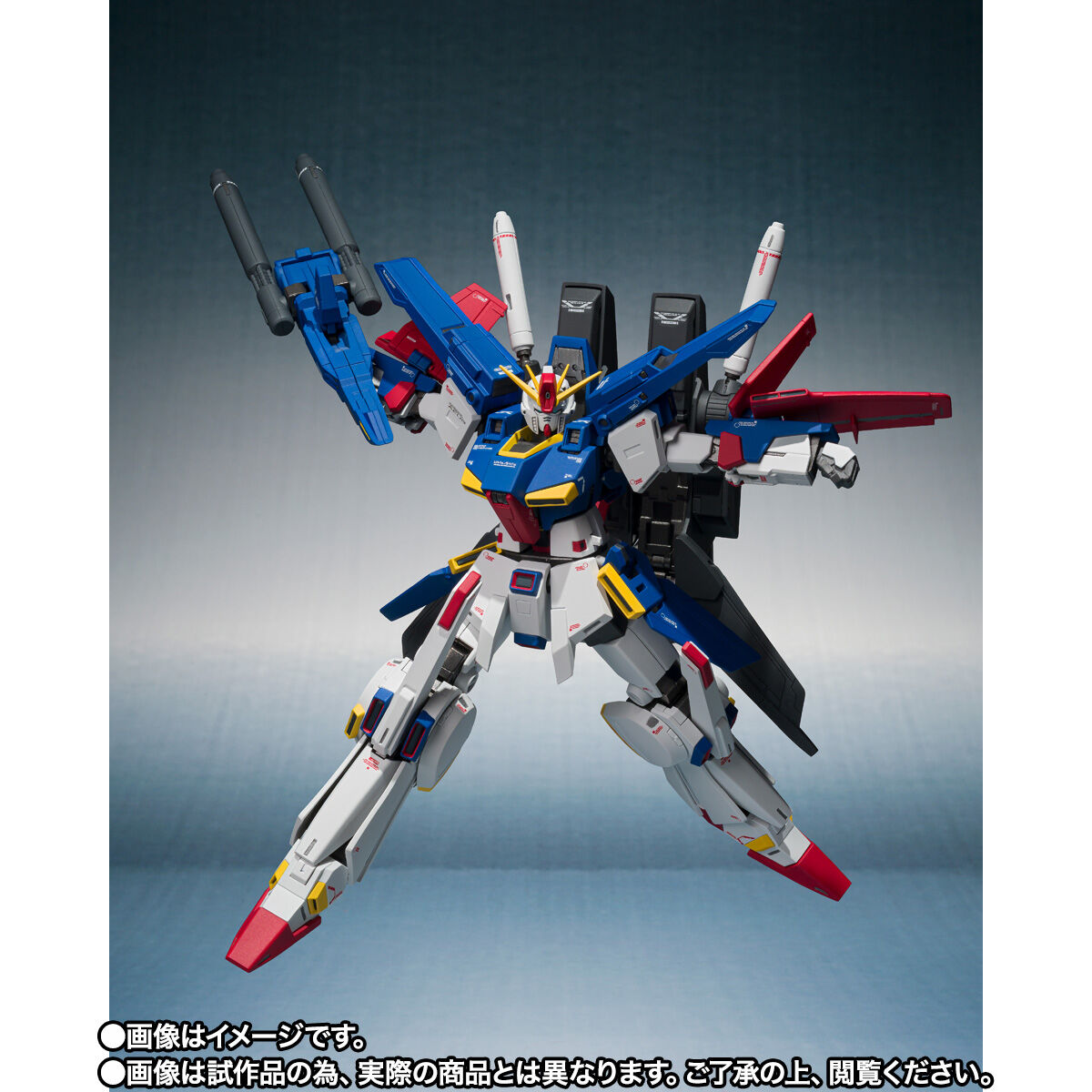 L ROBOT魂(Ka signature)＜SIDE MS＞Ζガンダム METAL ROBOT魂（Ka signature） ＜SIDE MS＞ 強化型ZZガンダム