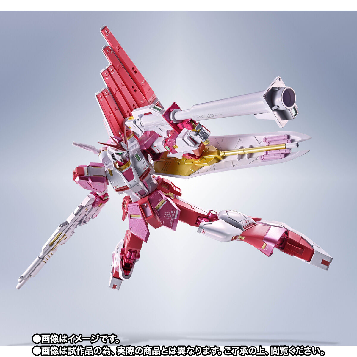 METAL ROBOT魂 サザビー【星街すいせいVer.】」「νガンダム【さくら