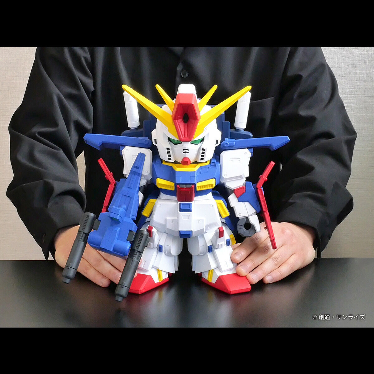 ジャンボソフビフィギュアSD MSZ-010 ZZガンダム-SDガンダム-【2次