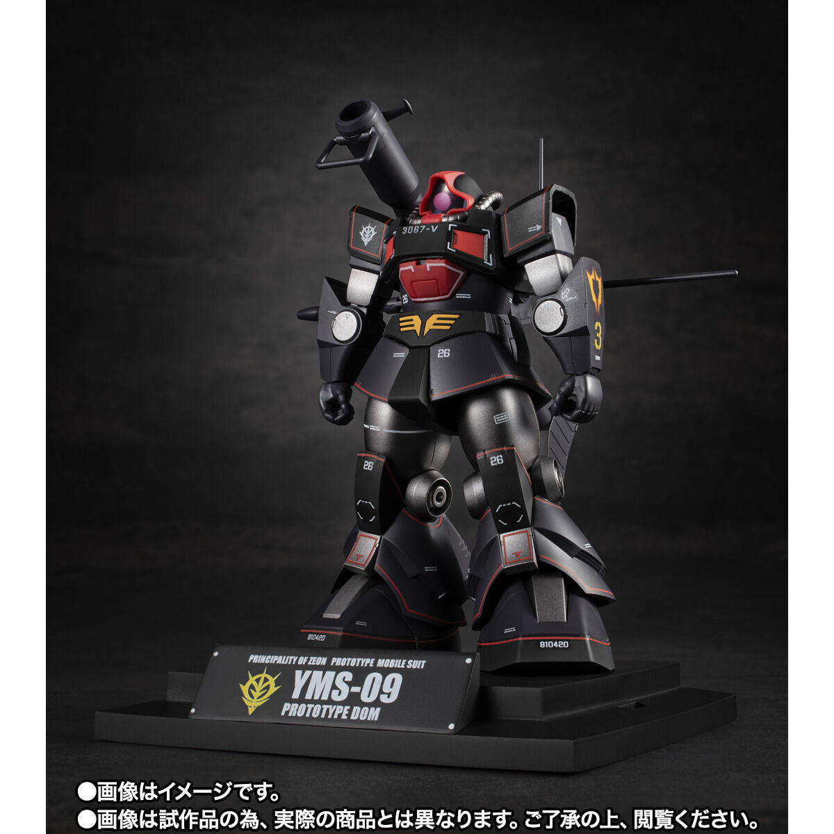 BANDAI ROBOT魂 YMS-09 プロトタイプ・ドムMS.MUSEUM ROBOT魂 ＜SIDE MS＞ YMS-09 プロトタイプ・ドム ver. A.N.I.M.E. ～MS