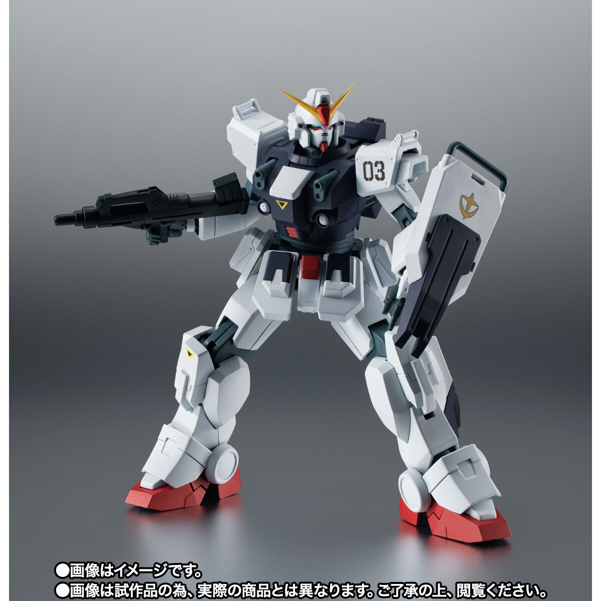ROBOT魂 ＜SIDE MS＞ RX-79BD-3 ブルーディスティニー3号機 ROBOT魂 ＜SIDE MS＞ RX-79BD-3 ブルーディスティニー3号機 ver