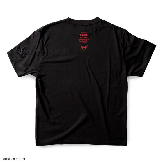 STRICT-G.ARMS『機動戦士ガンダムUC』エンブロイダリーTシャツ