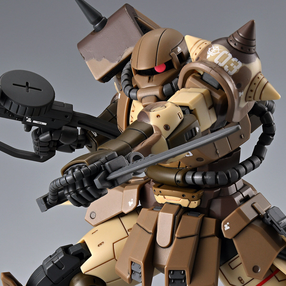 絶版品 京商 ポケットアーマー HG パンサーA型 ダークイエロー 35MHz HG 1/144 高機動型ザク 地上用 (サンホ機)【2025年6月発送