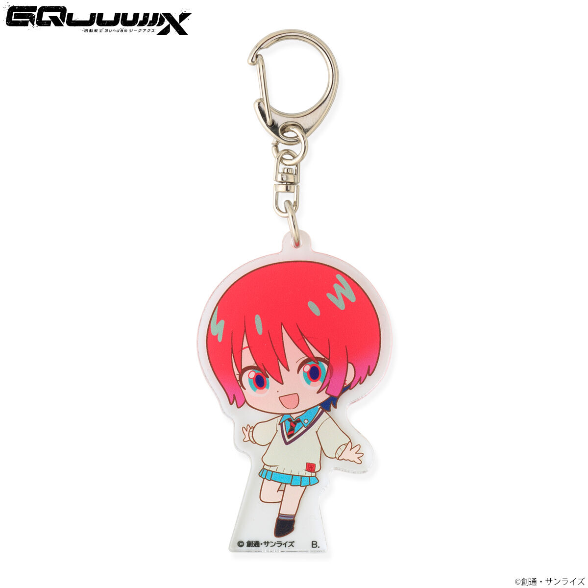 ハピクロ!】機動戦士Gundam GQuuuuuuX デフォルメアクリルチャーム(全