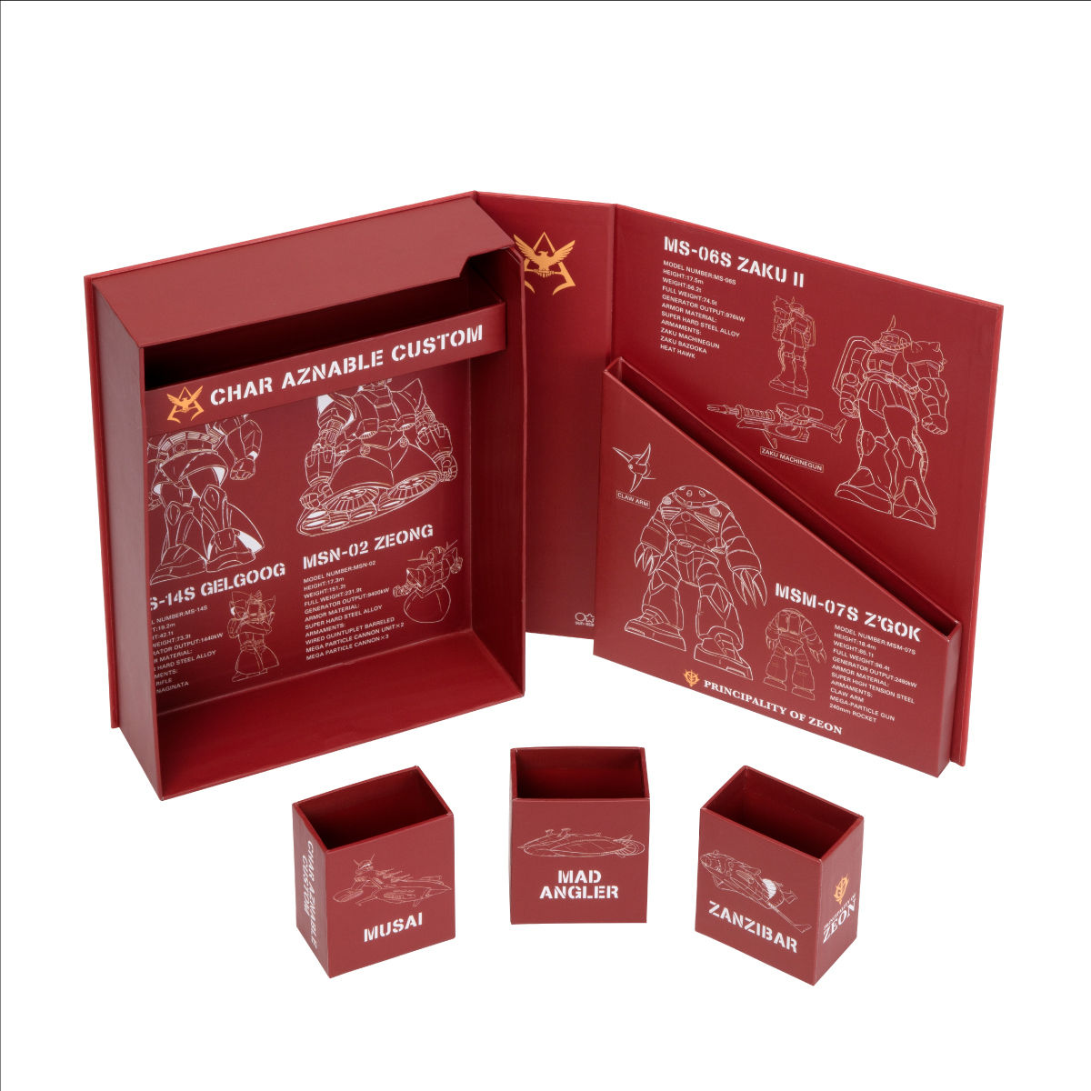 機動戦士ガンダム シャア専用 机上工具BOX | GUNDAM Official Website