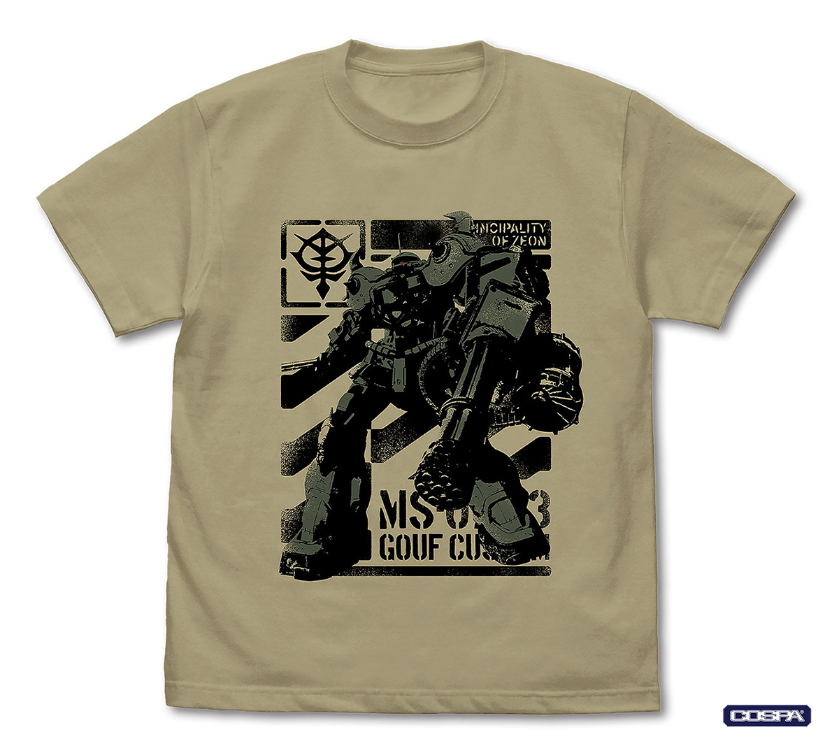 コスパ『機動戦士ガンダム 復讐のレクイエム』Tシャツ＆ステッカー全7