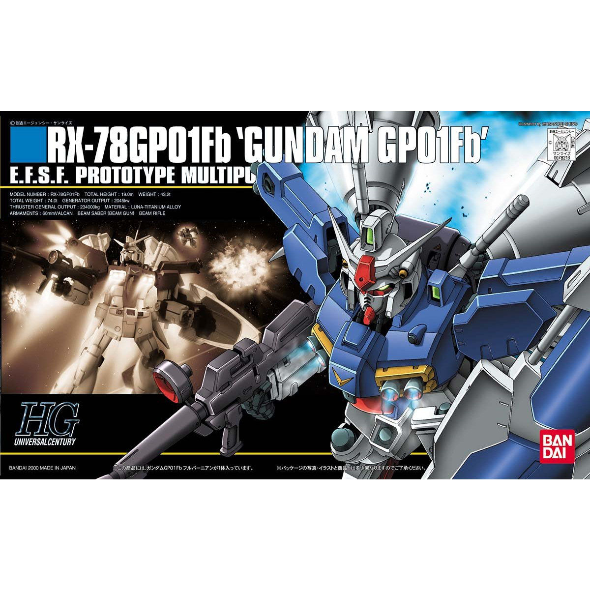 HG 1/144 ガンダム GP-01Fb | GUNDAM Official Website