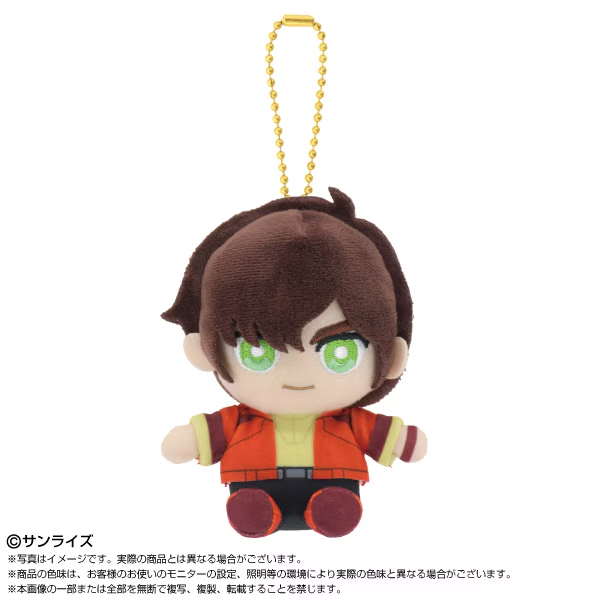 機動戦士ガンダムΖΖ Chibiぬいおすわりマスコット」ジュドー、エルピー