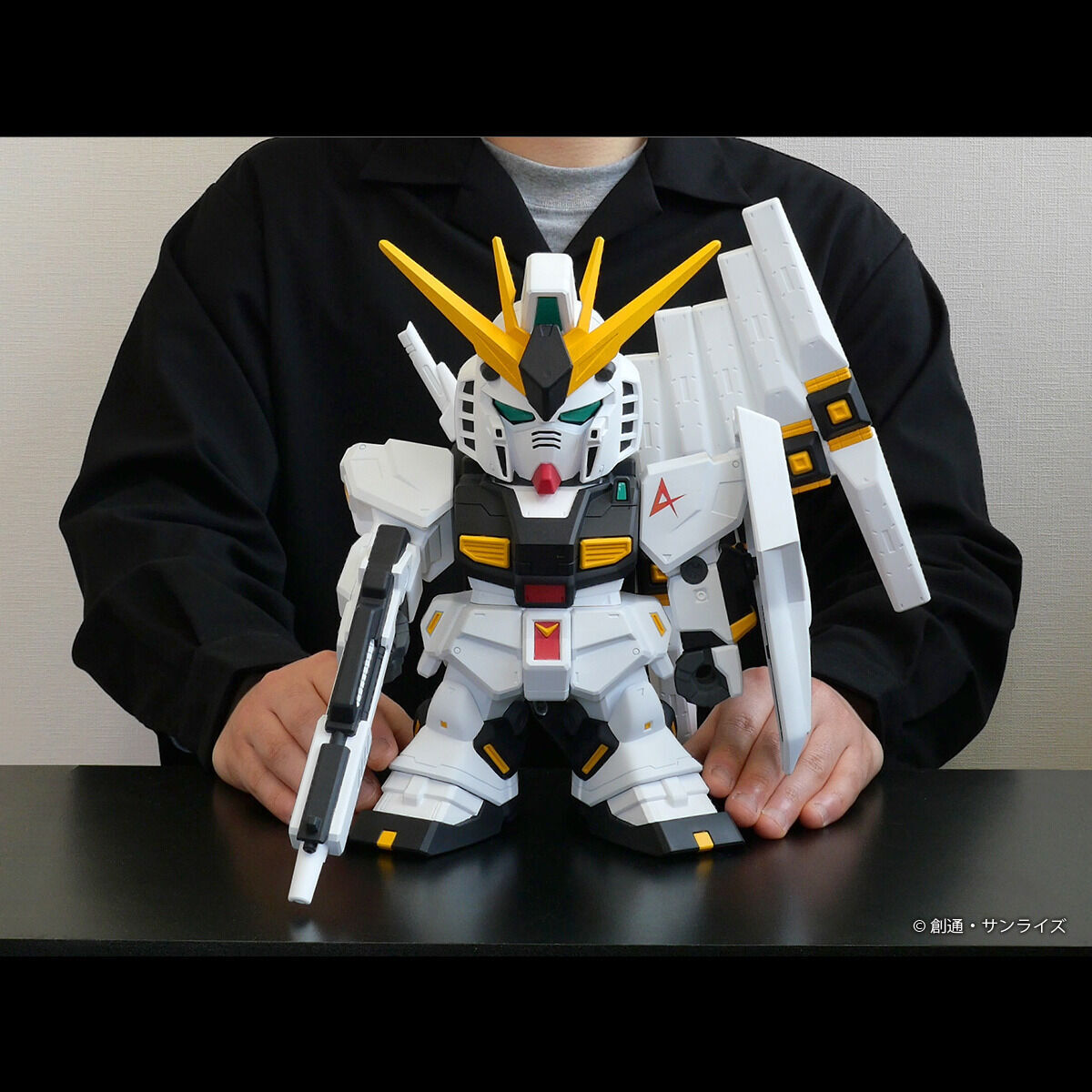 ジャンボソフビフィギュアSD RX-93 νガンダム-SDガンダム-【2次：2026
