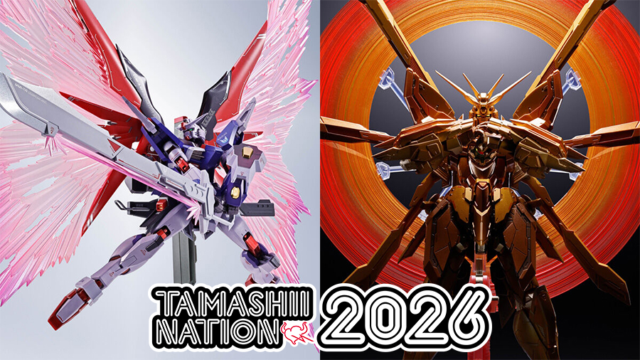 METAL ROBOT魂 デスティニーガンダムSpecII 最終決戦 Ver.」＆「METAL