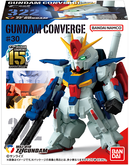 FW GUNDAM CONVERGE ＃30」10月19日発売！15th Revive Ver.の「ν