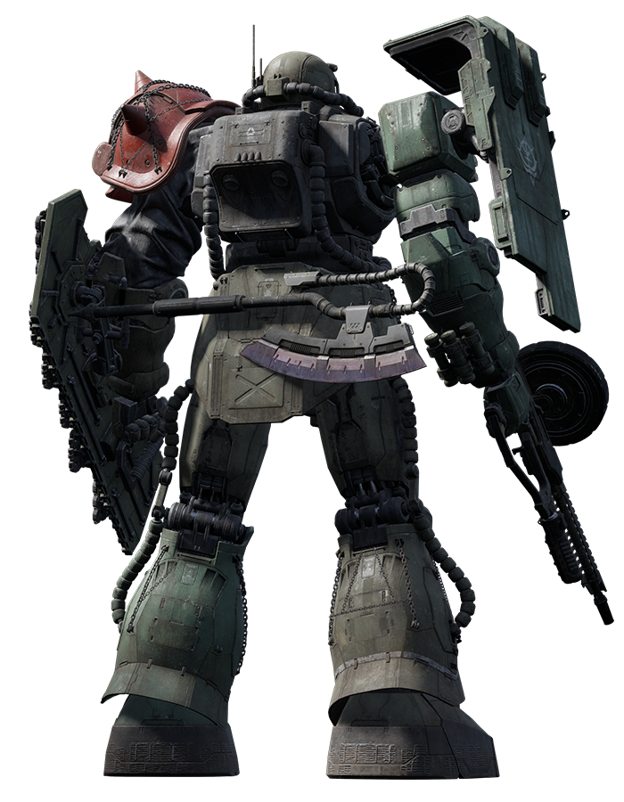 くい様 無識別型ザクII（ルショーン機） | GUNDAM Official Website