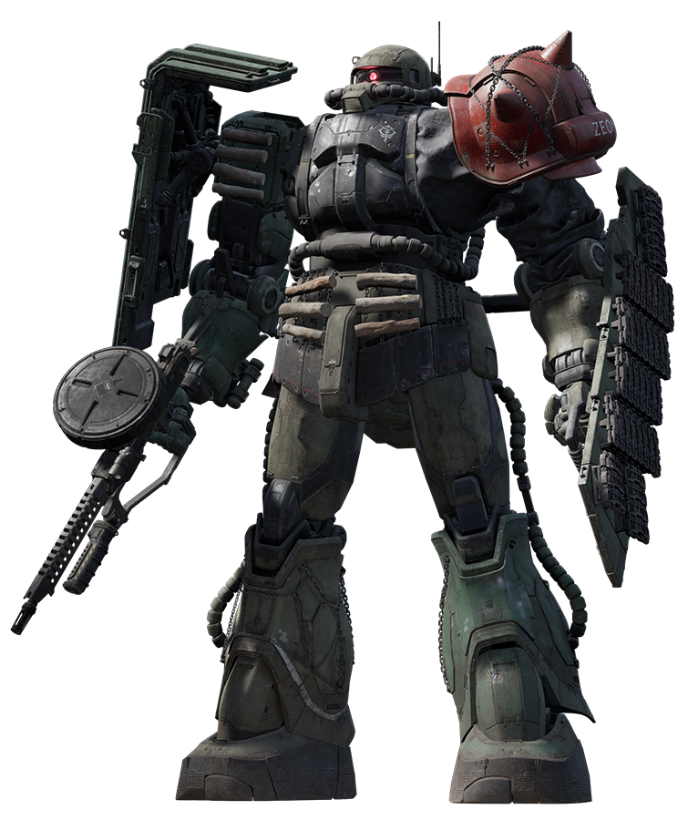 くい様 無識別型ザクII（ルショーン機） | GUNDAM Official Website